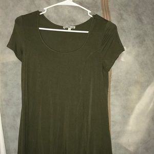 Olive green dress